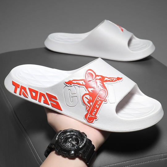 Damen Sportliche Badeschuhe im Skate-Design Heidi-Mode