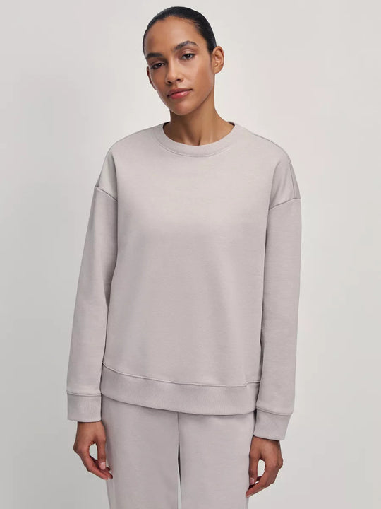 Damen Bequemer Oversized Sweatpullover mit lässigem Schnitt Heidi-Mode