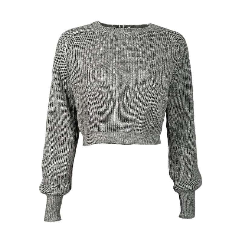 Damen stylischer Oversized Pullover mit strukturierter Strickoptik Heidi-Mode