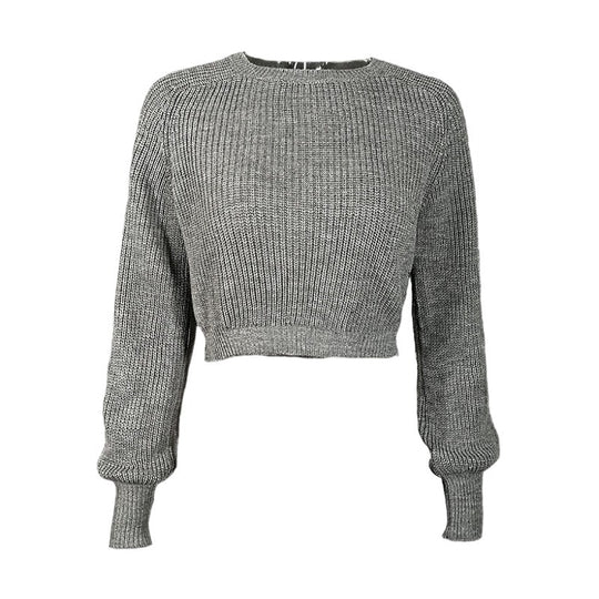 Damen stylischer Oversized Pullover mit strukturierter Strickoptik Heidi-Mode