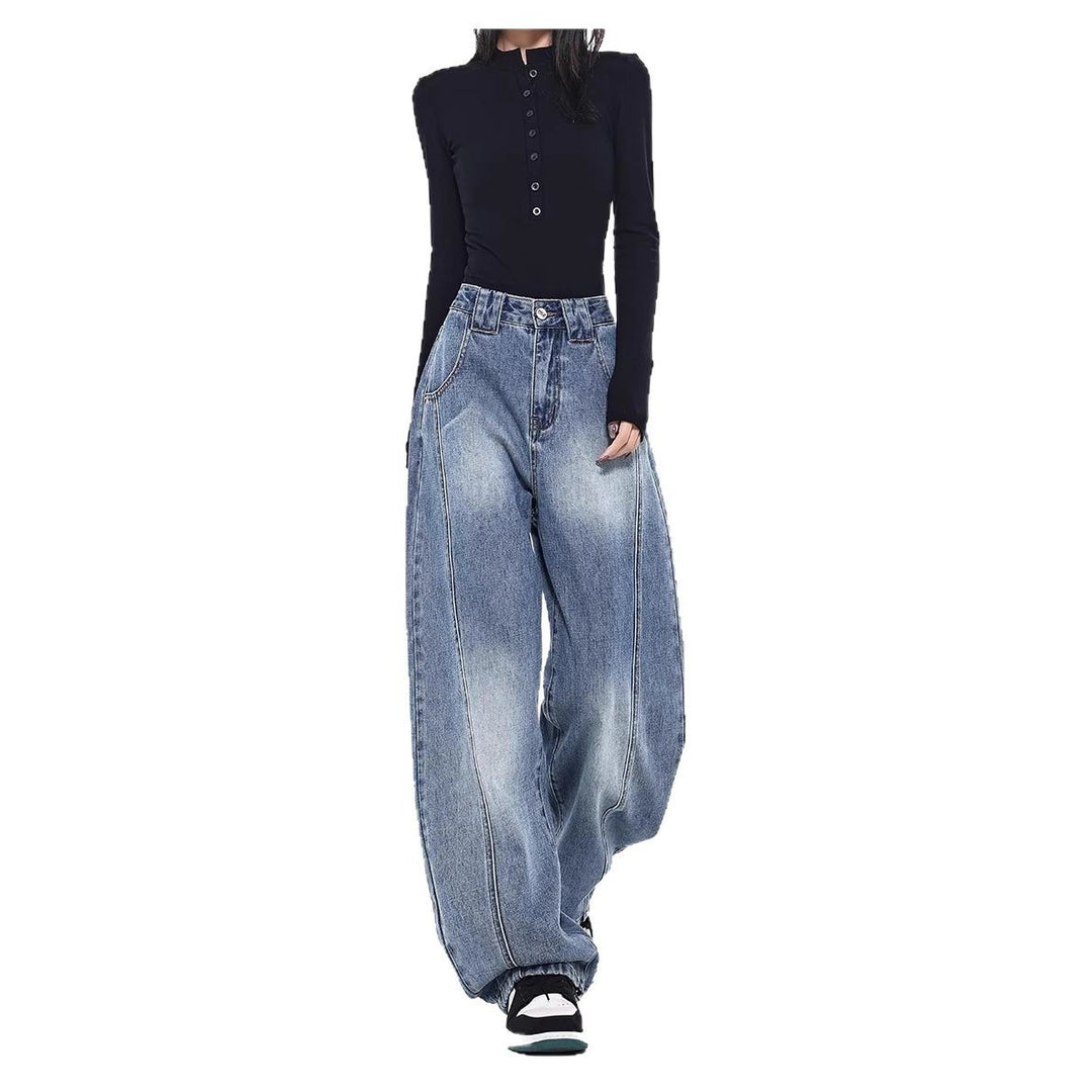 Damen Oversize Jeanshose Heidi-Mode
