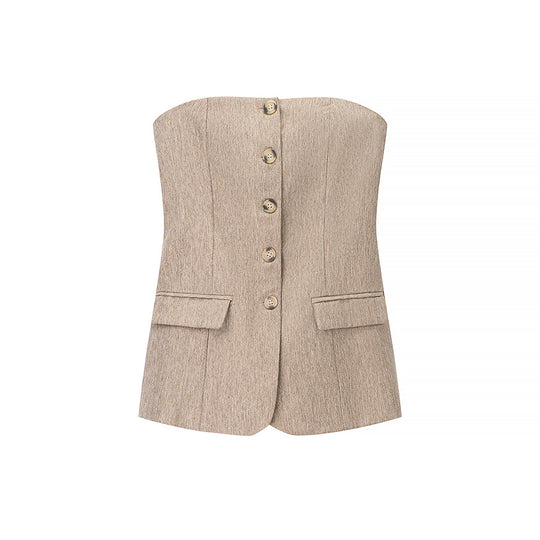 Damen Hosen mit weitem Bein und hoher Taille Heidi-Mode