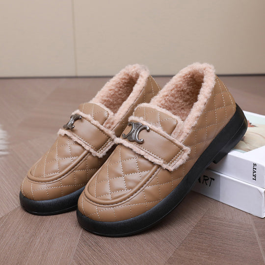 Damen warme Hausschuhe Heidi-Mode