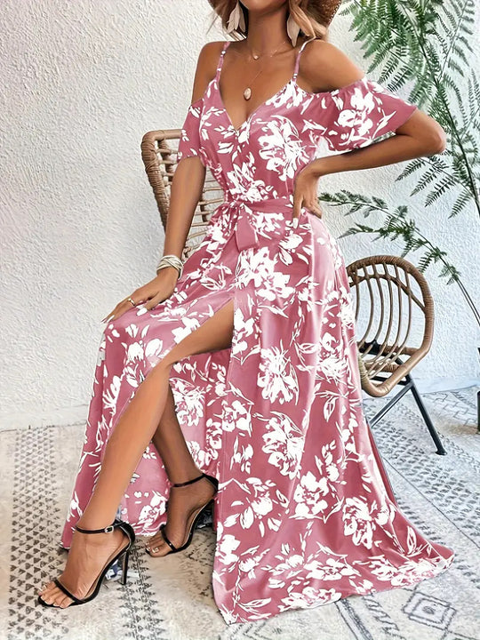 Heidi Mode | Unregelmäßiges Kleid mit Hosenträgern