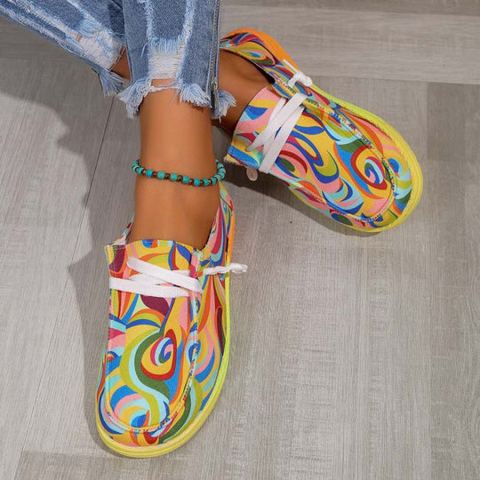 Heidi-Mode | Lässige, Farbige Sneaker