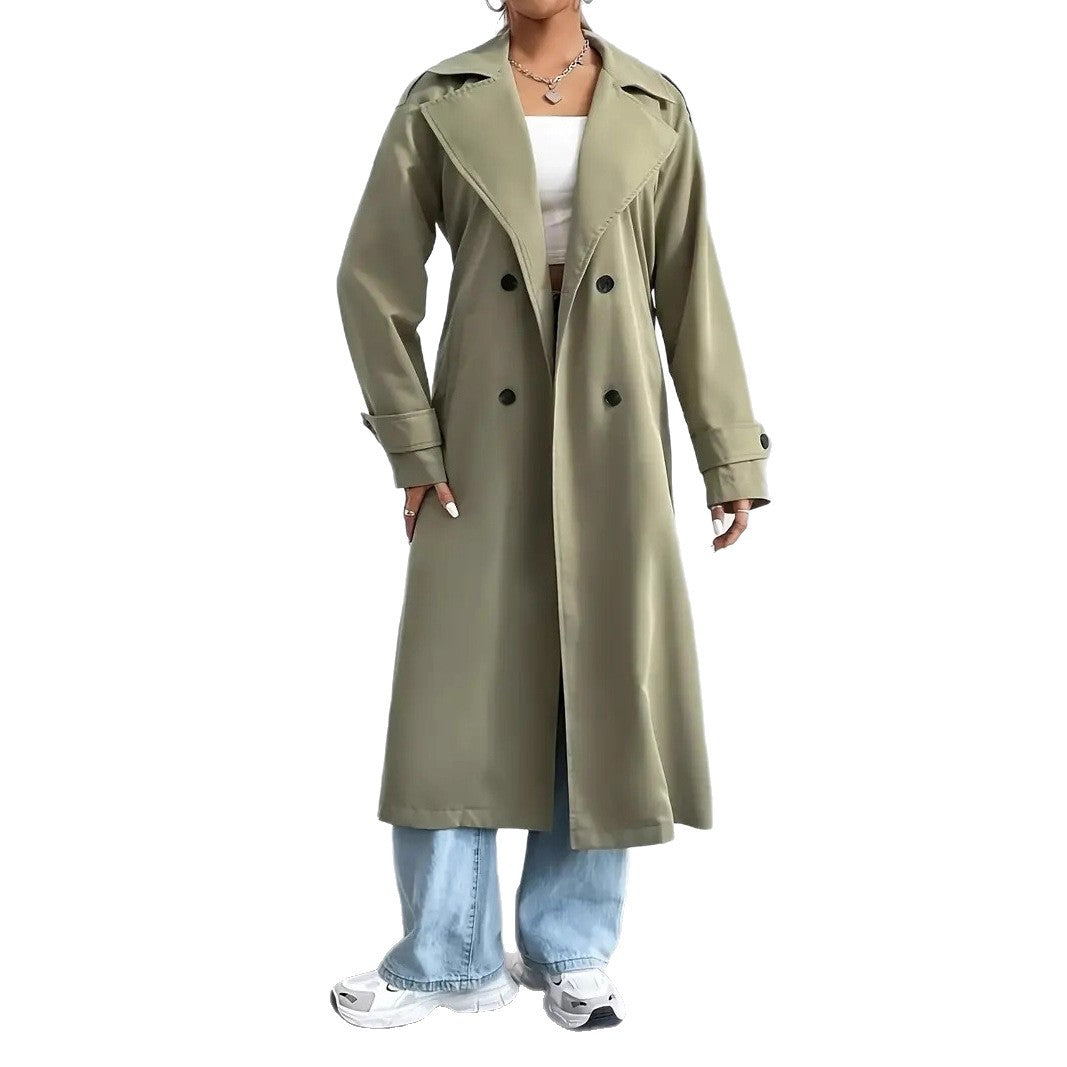 Damen Trenchcoat mit modernem Schnitt von Heidi-Mode