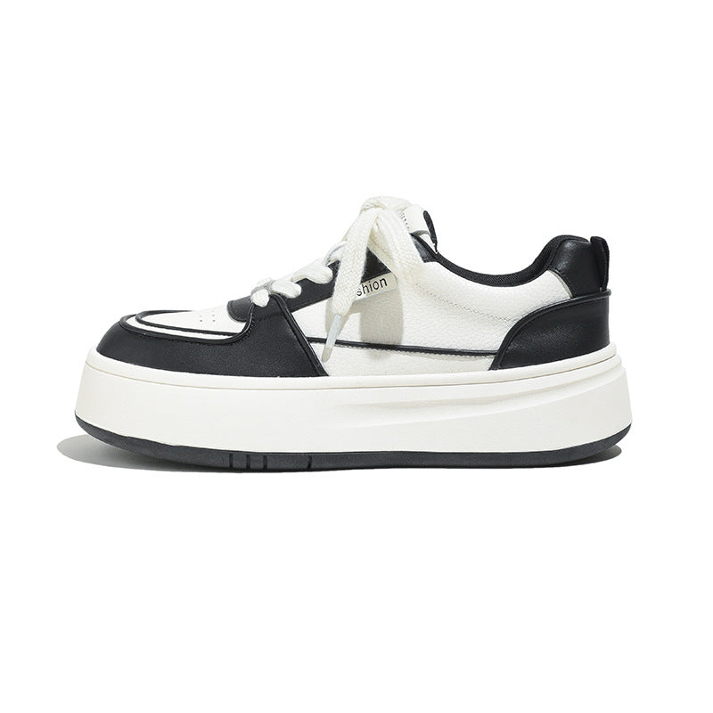 Damen Sneakers mit dicker Plateausohle und atmungsaktivem Obermaterial Heidi-Mode
