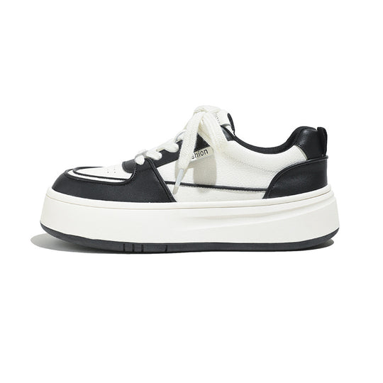 Damen Sneakers mit dicker Plateausohle und atmungsaktivem Obermaterial Heidi-Mode