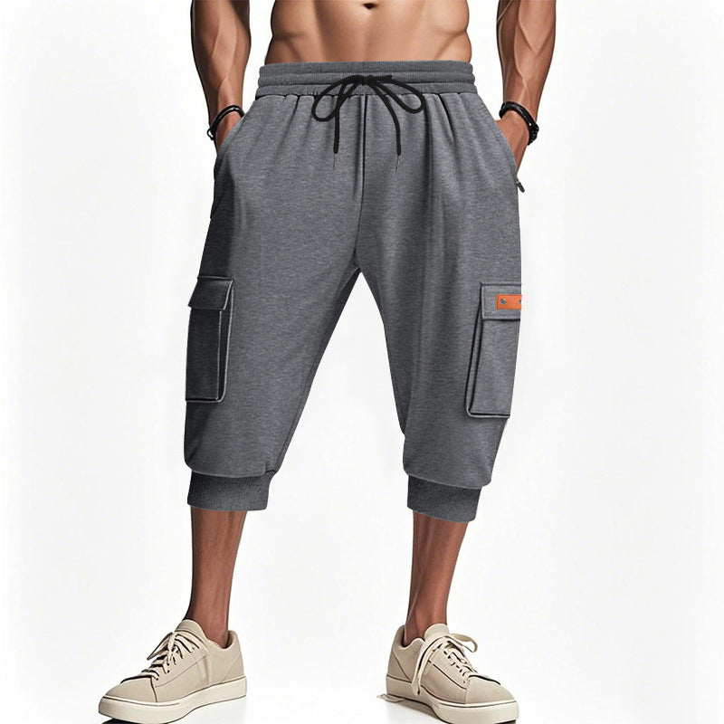 Herren Cargo-Shorts mit elastischem Bund und praktischen Seitentaschen Heidi-Mode