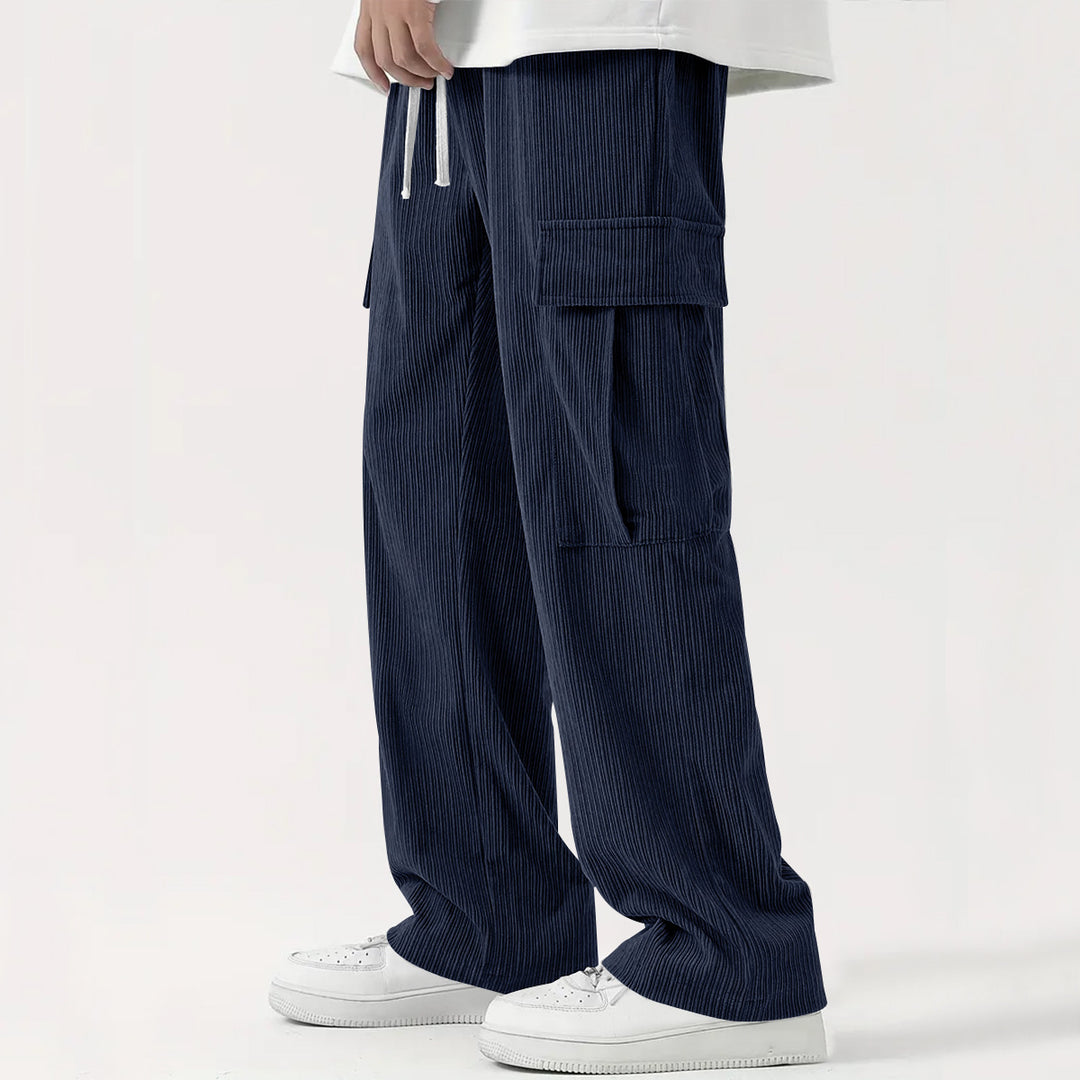 Herren Kord Cargo-Hose Heidi-Mode
