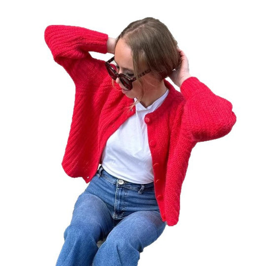 Damen Strickjacke Heidi-Mode