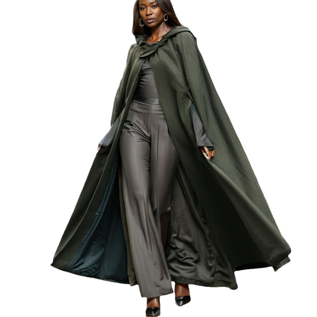 Damen Kapuzenumhang mit elegantem Schnitt Heidi-Mode