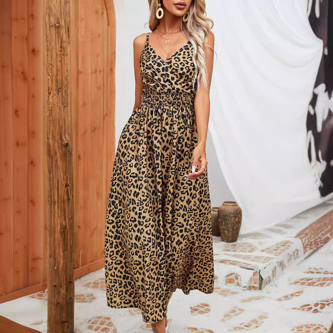 Heidi-Mode | Leoparden-Maxikleid Für Damen