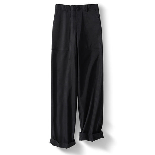 Damen elegante weite Bundfaltenhose Heidi-Mode