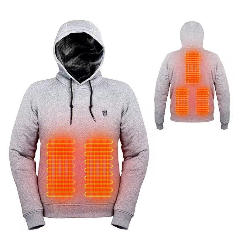 Damen beheizbare Kapuzenpullover Heidi-Mode