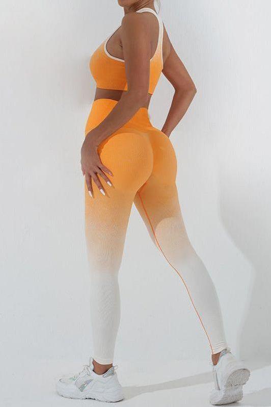 Heidi-Mode | Gradient Nahtlose Yoga Satzs