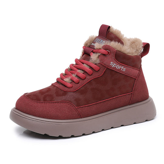 Damen Winterliche Sneakers mit isolierendem Innenfutter und rutschfester Sohle Heidi-Mode