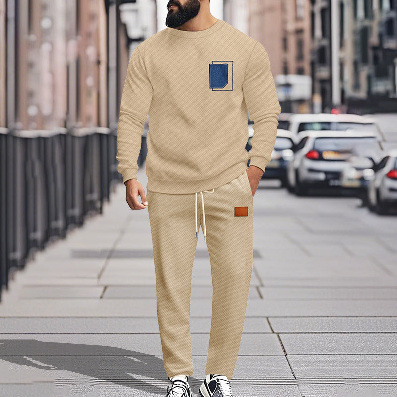 Herren Bequemer Freizeitanzug mit modischem Design und praktischen Taschen Heidi-Mode