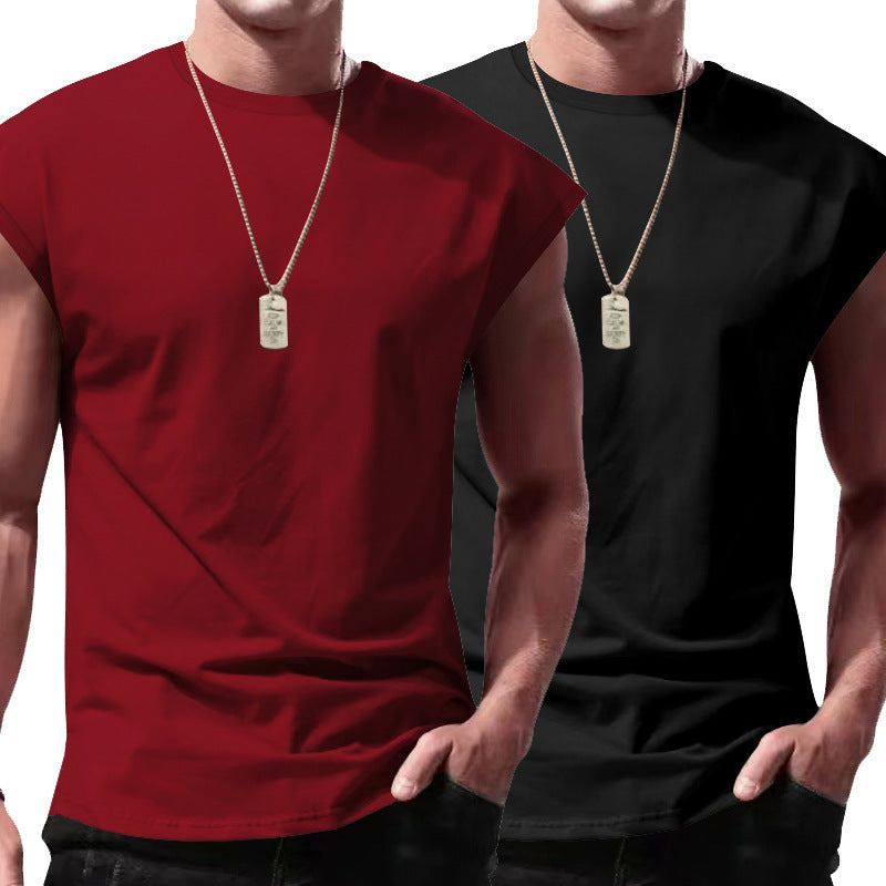Herren ärmelloses T-Shirt Set Heidi-Mode