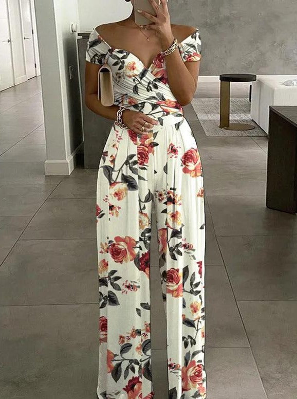 Heidi-Mode | Schicker Bedruckter Jumpsuit