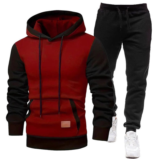 Herren Sportliches Hoodie- und Jogginghosen-Set Heidi-Mode