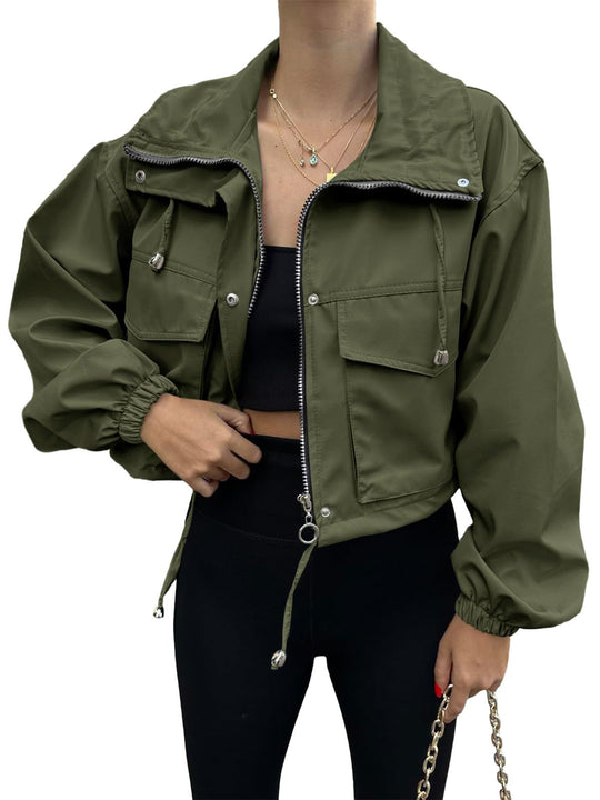 Damen sportliche Kurzjacke Heidi-Mode