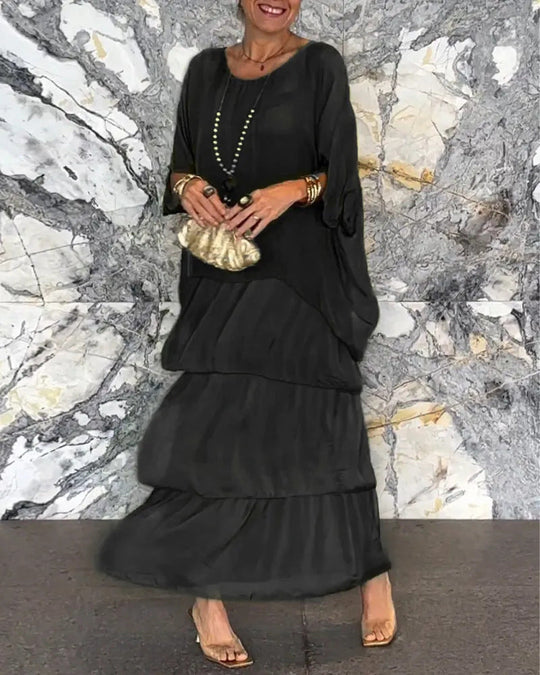 Heidi-Mode | Kleid Elegant Handgmacht