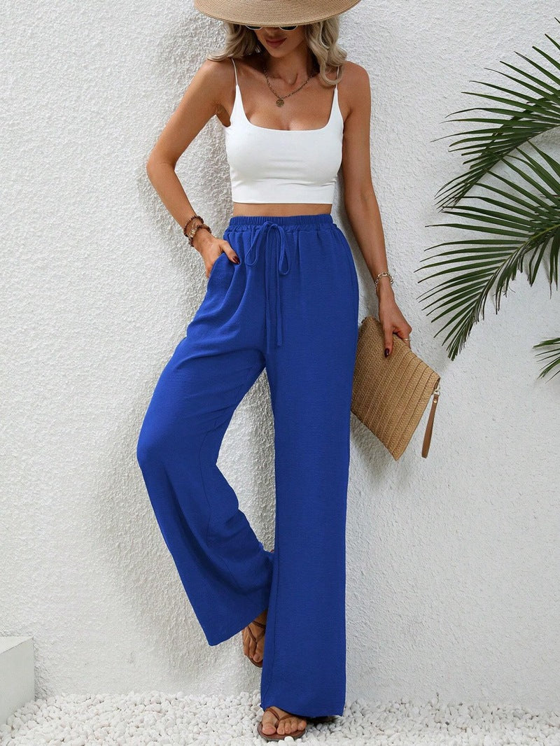 Heidi-Mode | Legere Leinen Sommerhose Damen