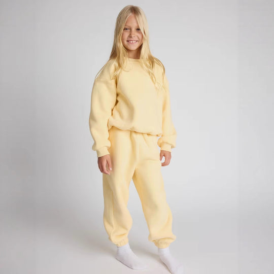 Damen lässiges Sweatshirt und bequeme Jogginghose Set Heidi-Mode