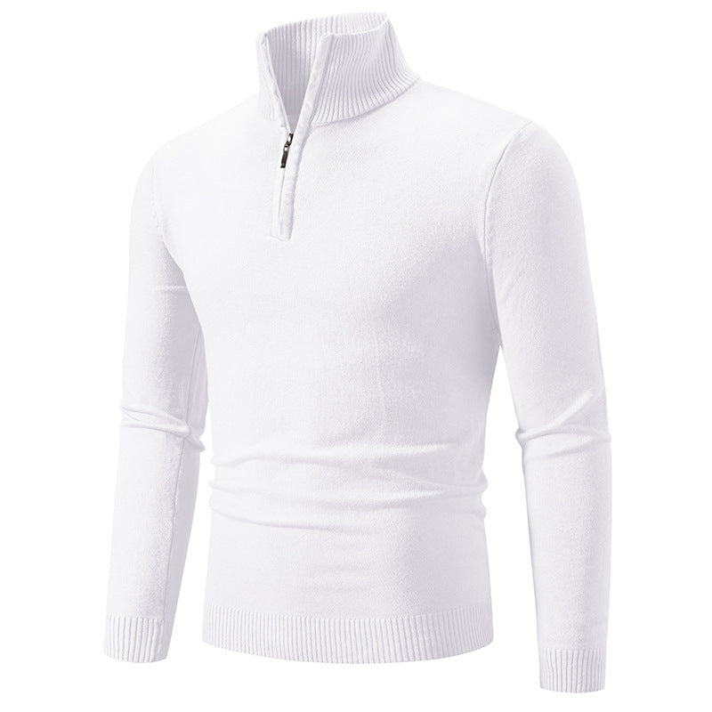 Herren Stehkragen Pullover Heidi-Mode