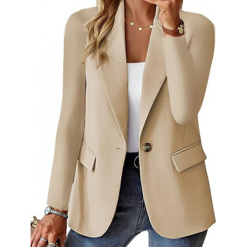Damen Eleganter Blazer mit moderner Schnittführung Heidi-Mode