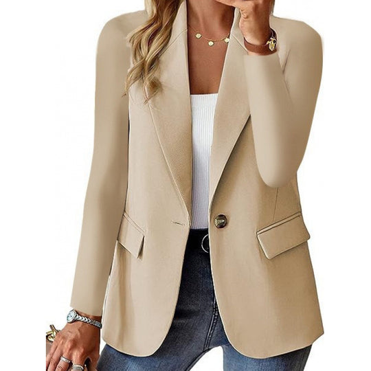 Damen Eleganter Blazer mit moderner Schnittführung Heidi-Mode
