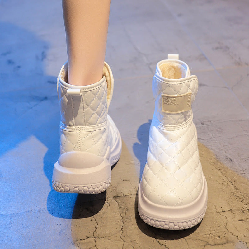 Damen Warm gefütterte Winter Boots Heidi Mode