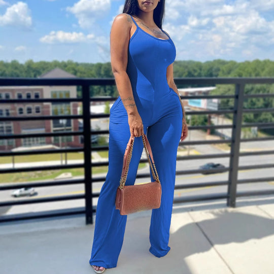 Damen Jumpsuit im modernen Streifenlook Heidi-Mode