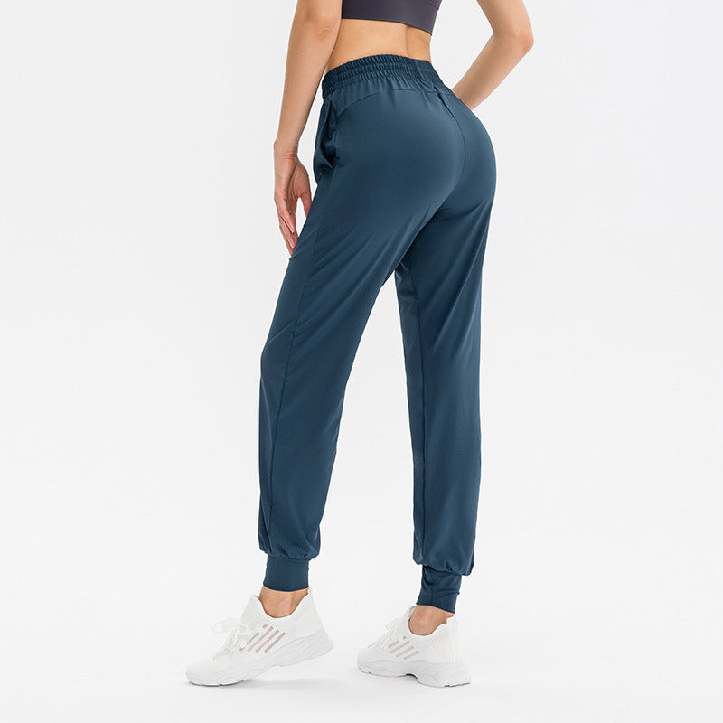 Damen Sportliche Jogginghose mit elastischem Bund und praktischen Taschen Heidi-Mode
