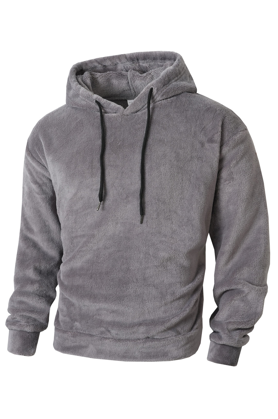 Herren Kuscheliger Fleece-Hoodie mit Kordelzug Heidi-Mode