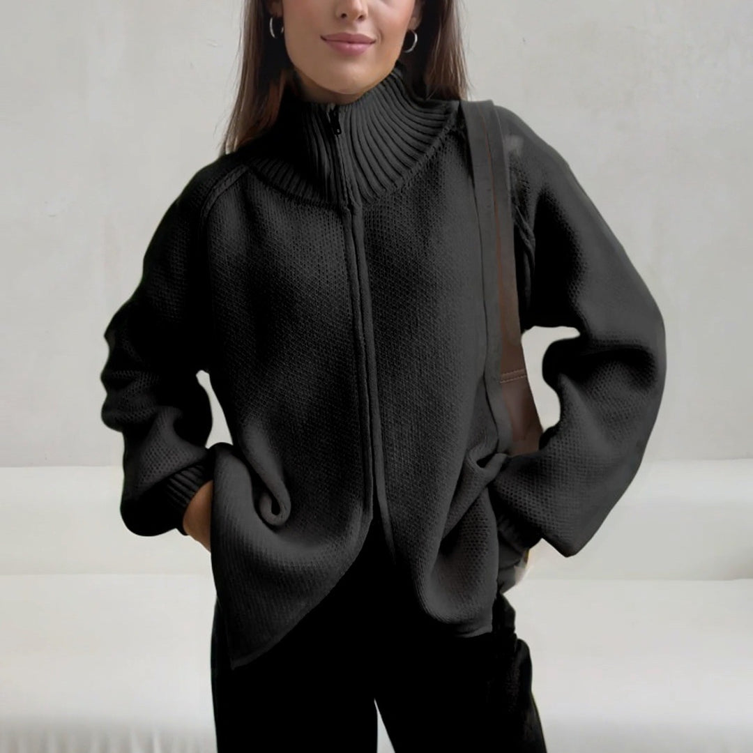 Damen modischer Strickpullover Heidi-Mode