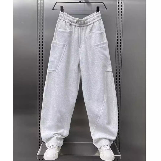 Damen bequeme Sweathose mit Cargo-Taschen Heidi-Mode
