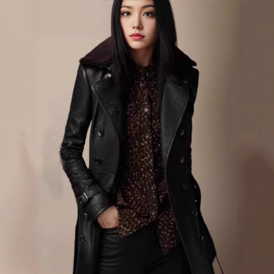 Damen elegante und modische Übergangsjacke Heidi-Mode