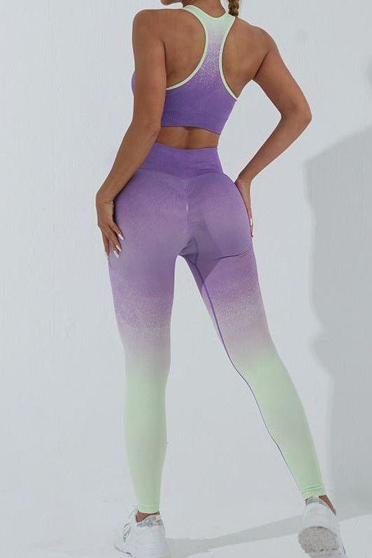 Heidi-Mode | Gradient Nahtlose Yoga Satzs