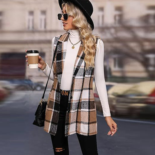 Damen modischer Langblazer Heidi-Mode