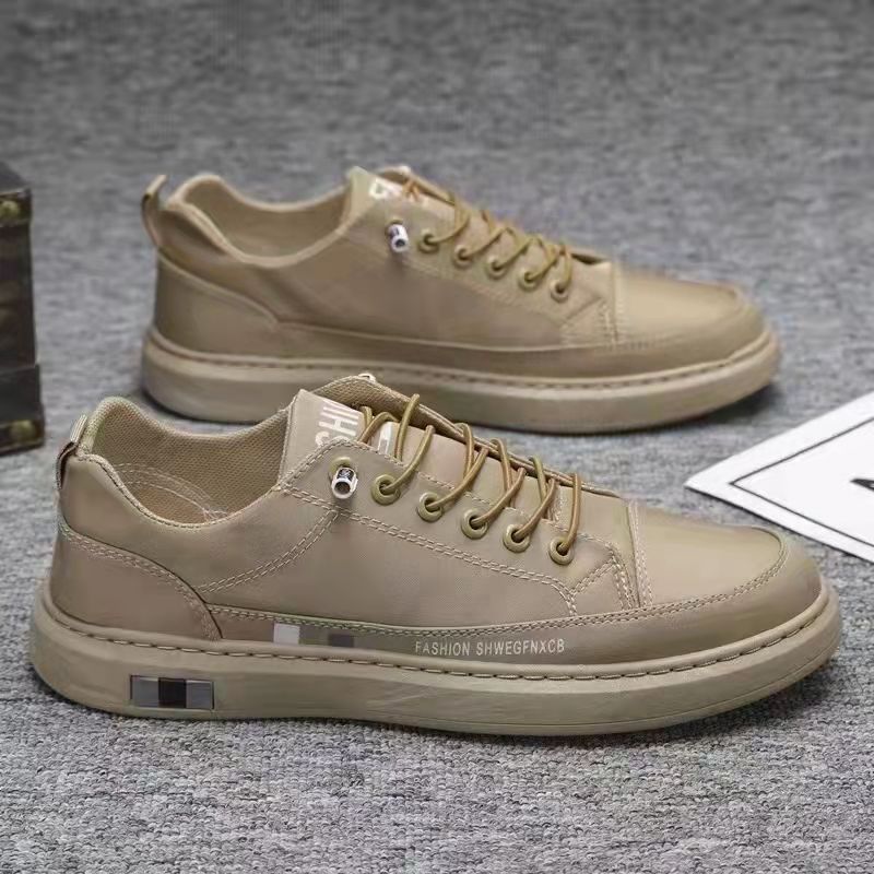 Femme Freizeit Leder Sneakers Heidi-Mode