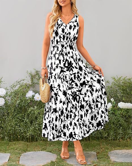 Heidi Mode | Kleid mit V-Ausschnitt und elastischer Taille
