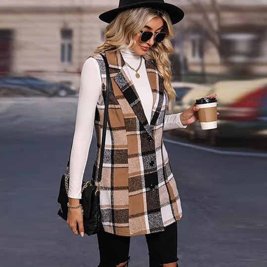 Damen modischer Langblazer Heidi-Mode
