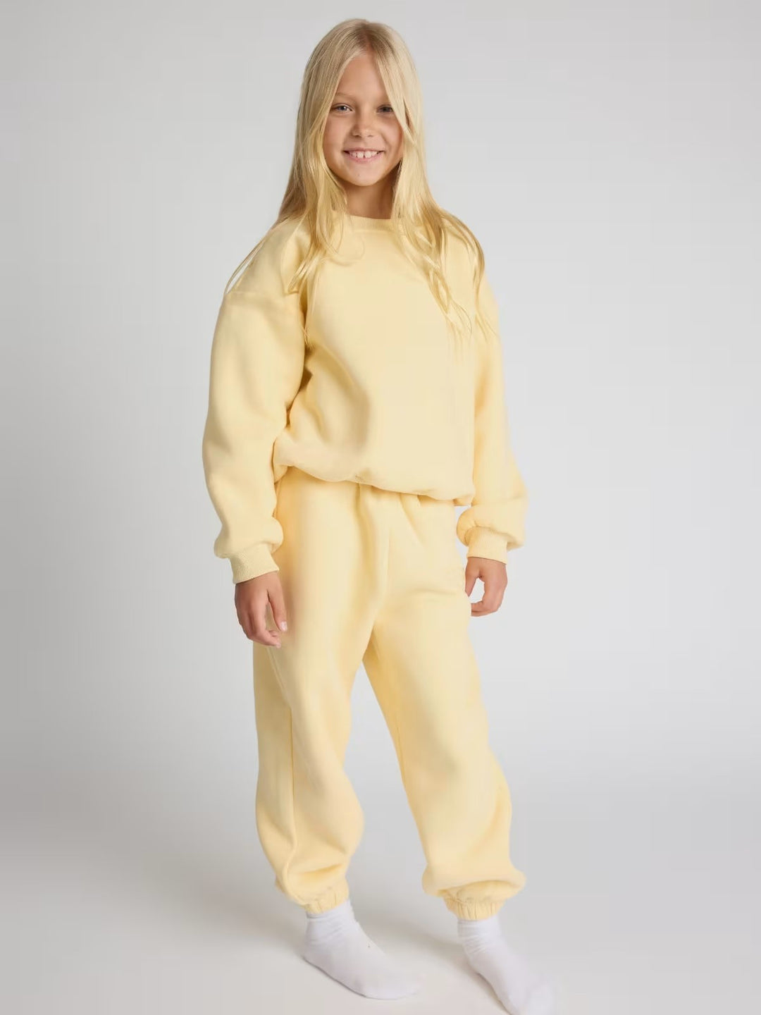 Damen lässiges Sweatshirt und Jogginghose-Set Heidi-Mode