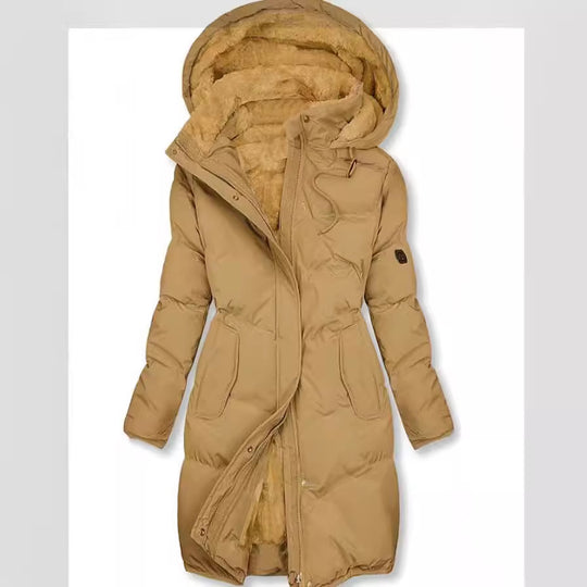 Damen Wärmeisolierte Parkajacke mit kuscheligem Innenfutter Heidi-Mode
