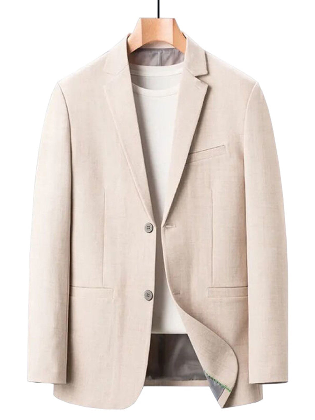 Damen Eleganter Leinenblazer Heidi-Mode
