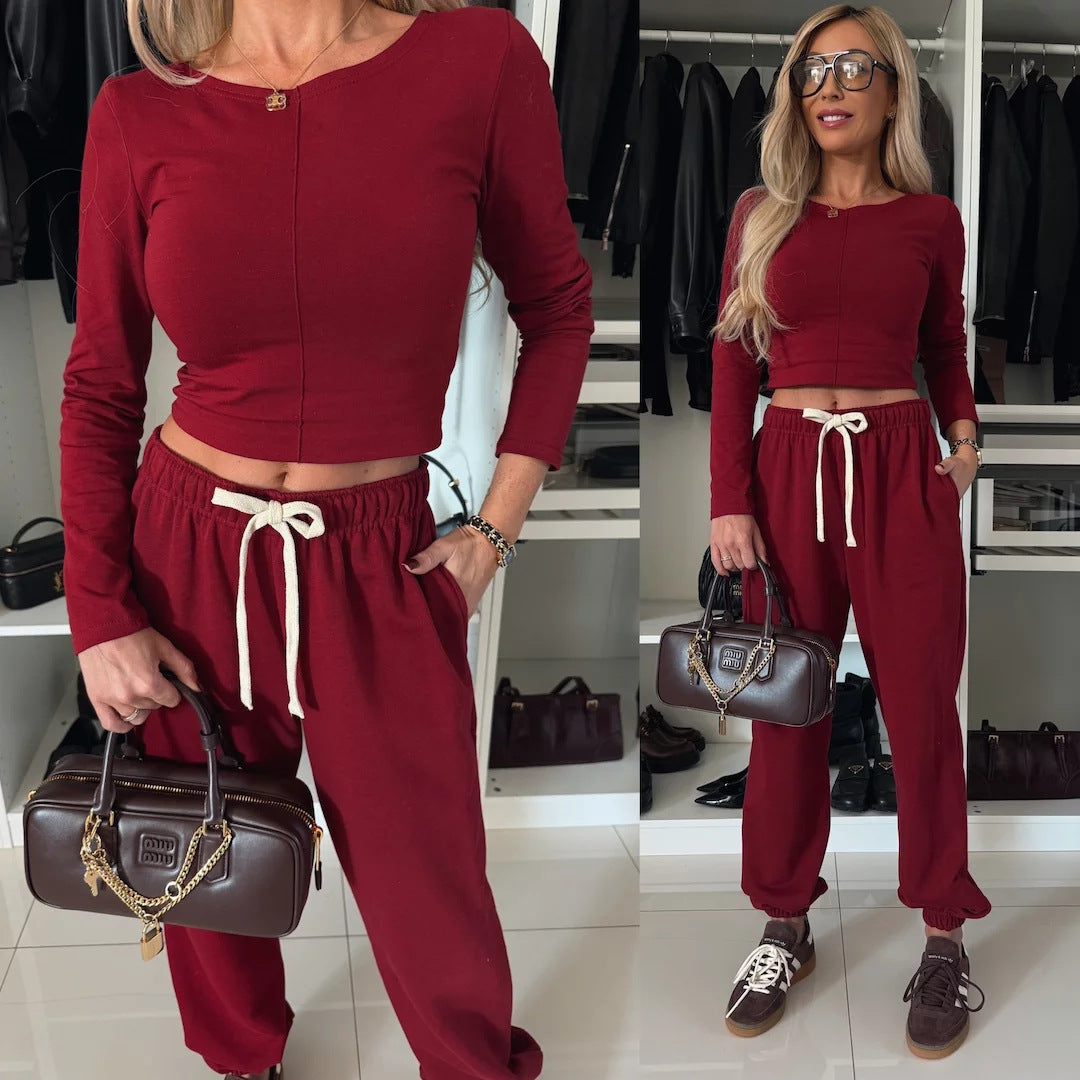 Damen Sportliches Zweiteiler Set Heidi-Mode