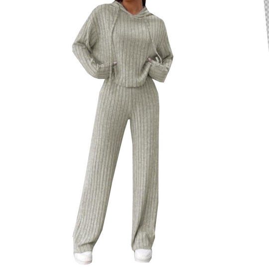 Damen lässiger Strickanzug Heidi-Mode
