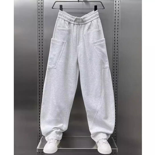 Damen bequeme Sweathose mit Cargo-Taschen Heidi-Mode